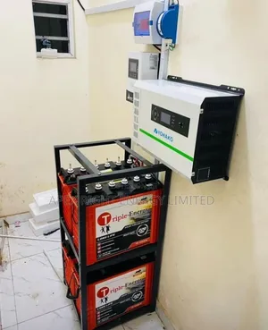 5kva Setup/ 4pcs-tubular Battery/ 12pcs-300watts Panels