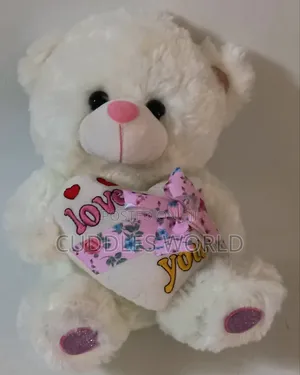 25cm Pink Teddy Bear