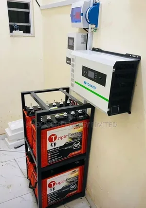 5kva 48volts System Setup/ 4pcs-tubular/ 12pcs-300w Panels