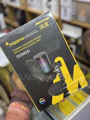 Maono DGM20 RGB Gaming Mic With Noise Cancelling