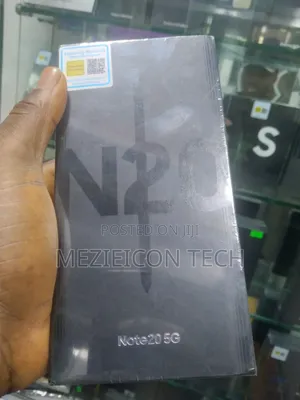 New Samsung Galaxy Note 20 5G 256 GB Silver