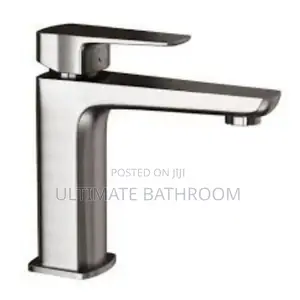 Sure Guide Grey Basin Mixer Tap