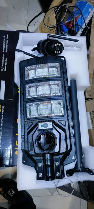 AI Solar Street Lights With Camera Features