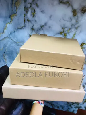 50pcs of Food Box Without Window- Size 12,14 and 17
