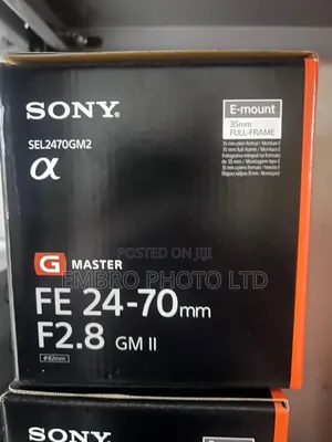 Sony 24-70gm Ii