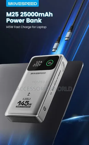 MOVESPEED M25pro 145W Power Bank 25000mah