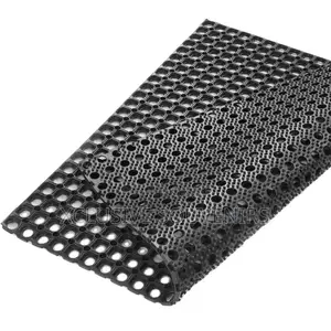 100-150cm Perforated Anti-Fatigue Ruber Floor Mat 25mm Thick