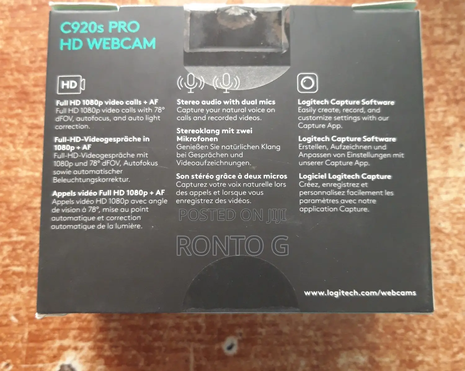 Logitech C920 Hd Wabcam
