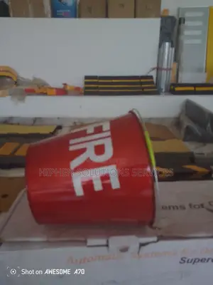 12 Litre Stainless Steel Heavy Duty Fire Bucket