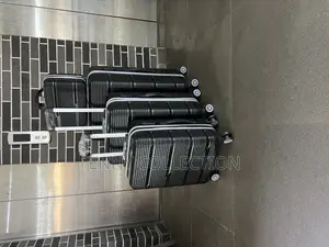 Set of 4 Plastic Luggage Boxe