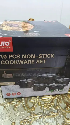 Jio Original 10pcs Granite Coating Non Stick Cookware Set