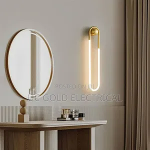 Golden Led Wall Lamb