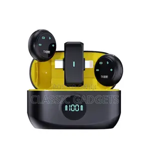K31PRO Collar Clip Button 2.4G Noise Reduction Microphone