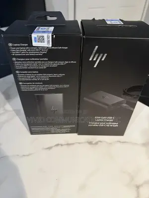 HP 65W Gan USB-C Laptop Charger for ALL USB-C Devices.