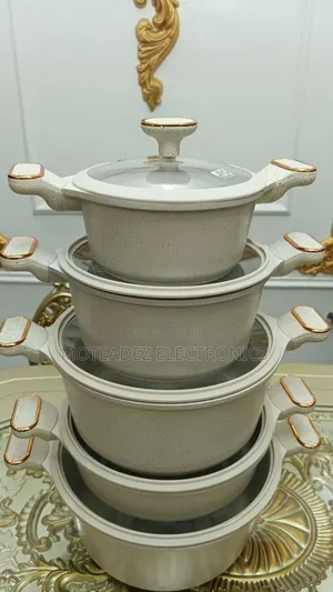Jio Original 10pcs Luxury Granite Non Stick Cookware Set