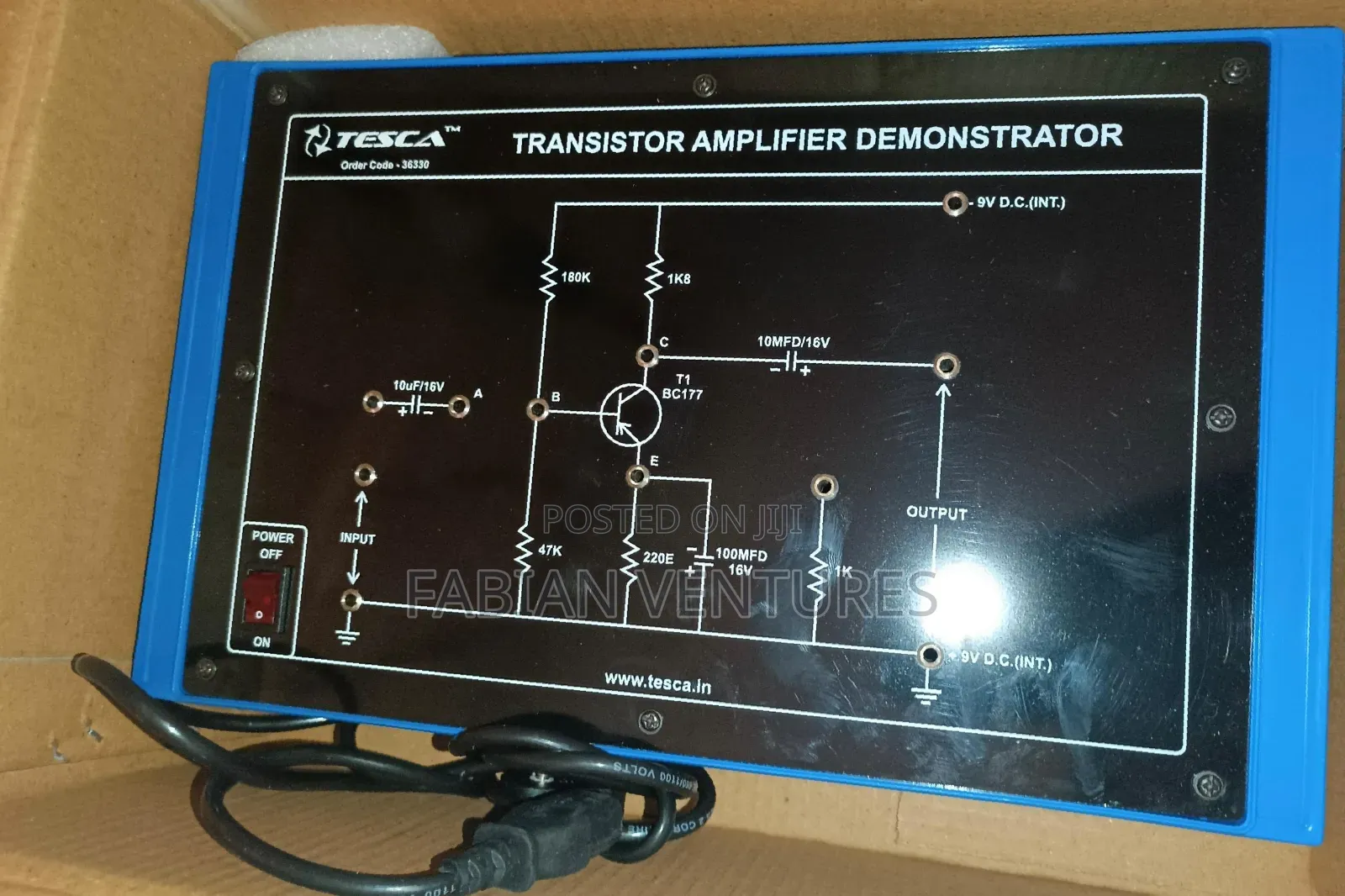 Transistor Amplifier Demonstrator