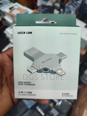 Green Lion 4in1 OTG Flash Drive 512gb