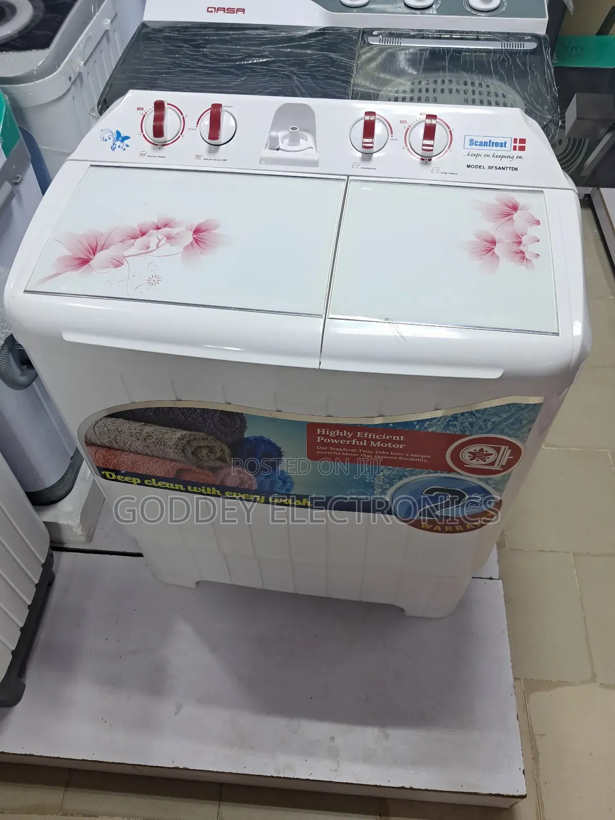 Scanfrost Washing Machine 7kg Washing and Spinning 3