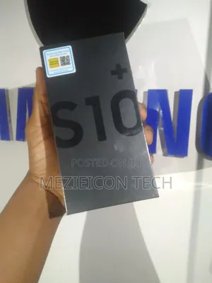 New Samsung Galaxy S10 Plus 128 GB Blue