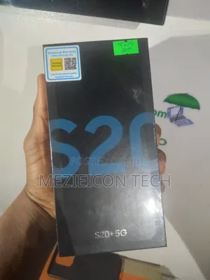New Samsung Galaxy S20+ 5G 128 GB Black
