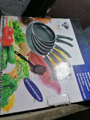 6pieces None Stick Frying Pan