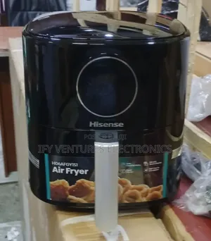 5.2 Liters, Hisense Air Fryer. Black Color