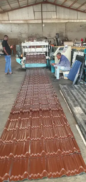 Oven Baked Steptiles Design Aluminium Roofing Sheet