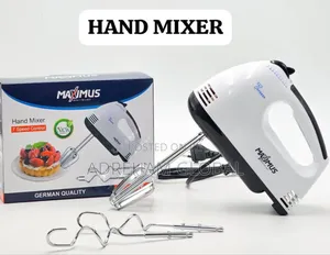 Maximus Hand Mixer With 7 Speed Control