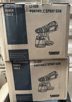 Spray Paint Machine With 2 Battery Lithium 1000 Ml
