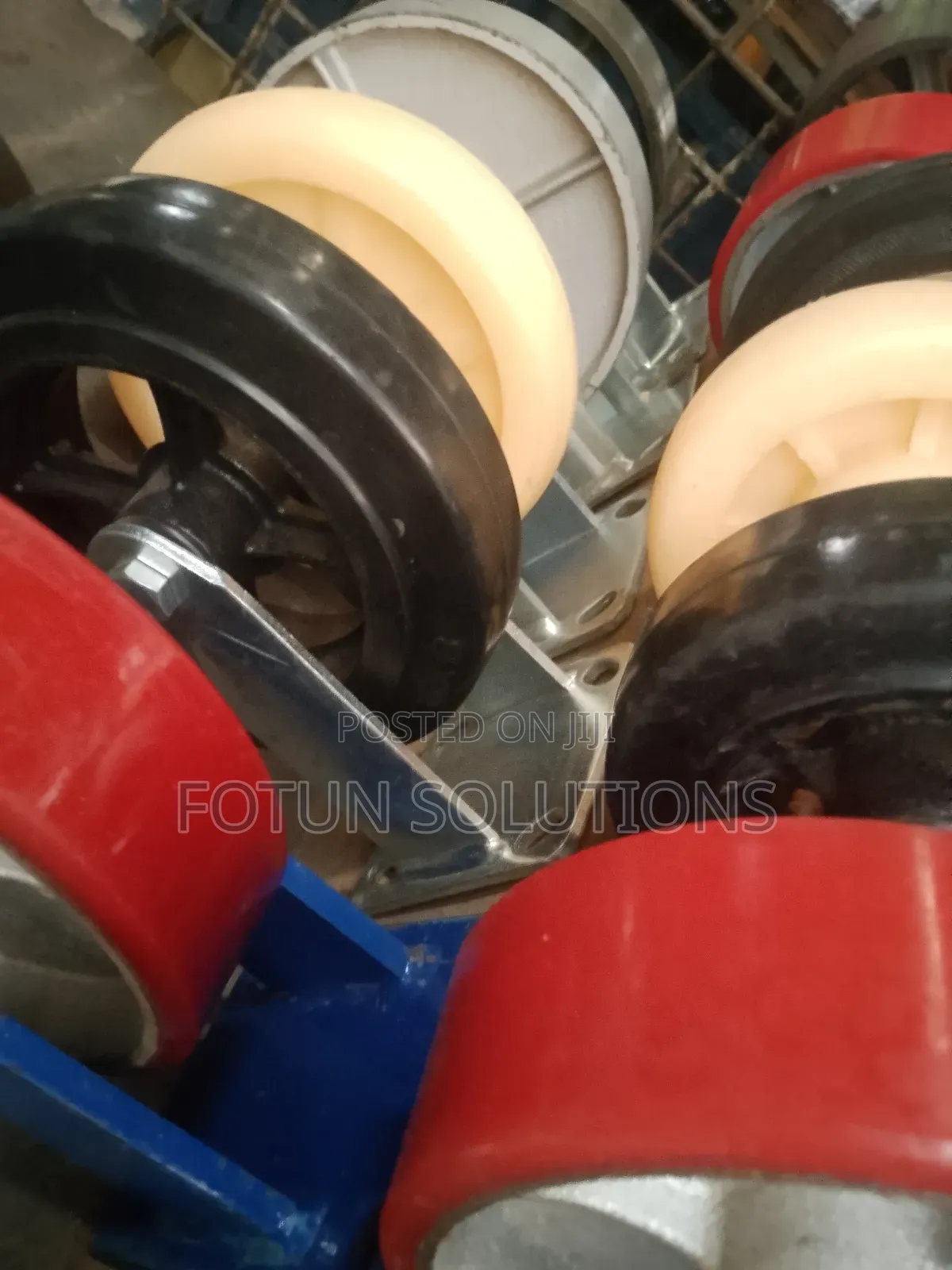 Sliding Rolling Tyres Set