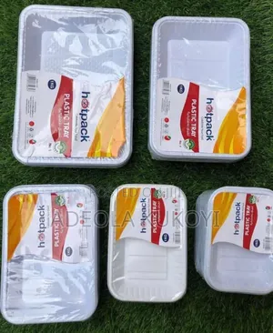Plastic Food Tray - Pack of 1kg