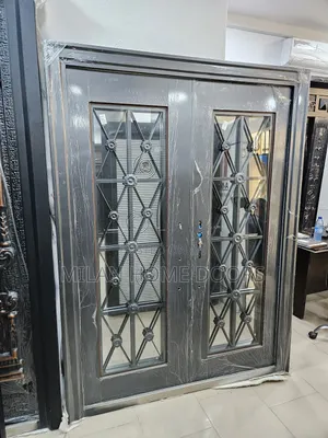 5ft Copper Glass Security Door