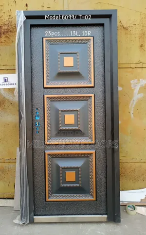 3ft Copper Cast Security Door Y01