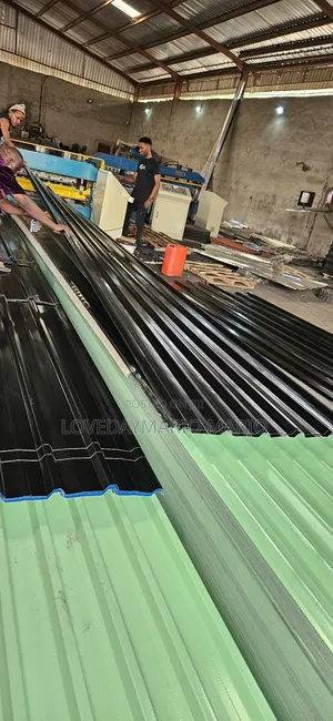 Long Span Roofing 0.55mm Black