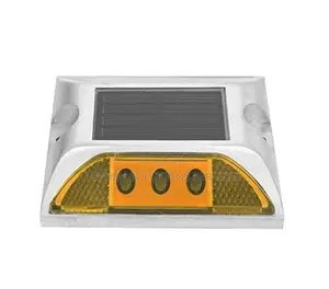 Reflective Cat Eye Aluminium Solar Led Stud