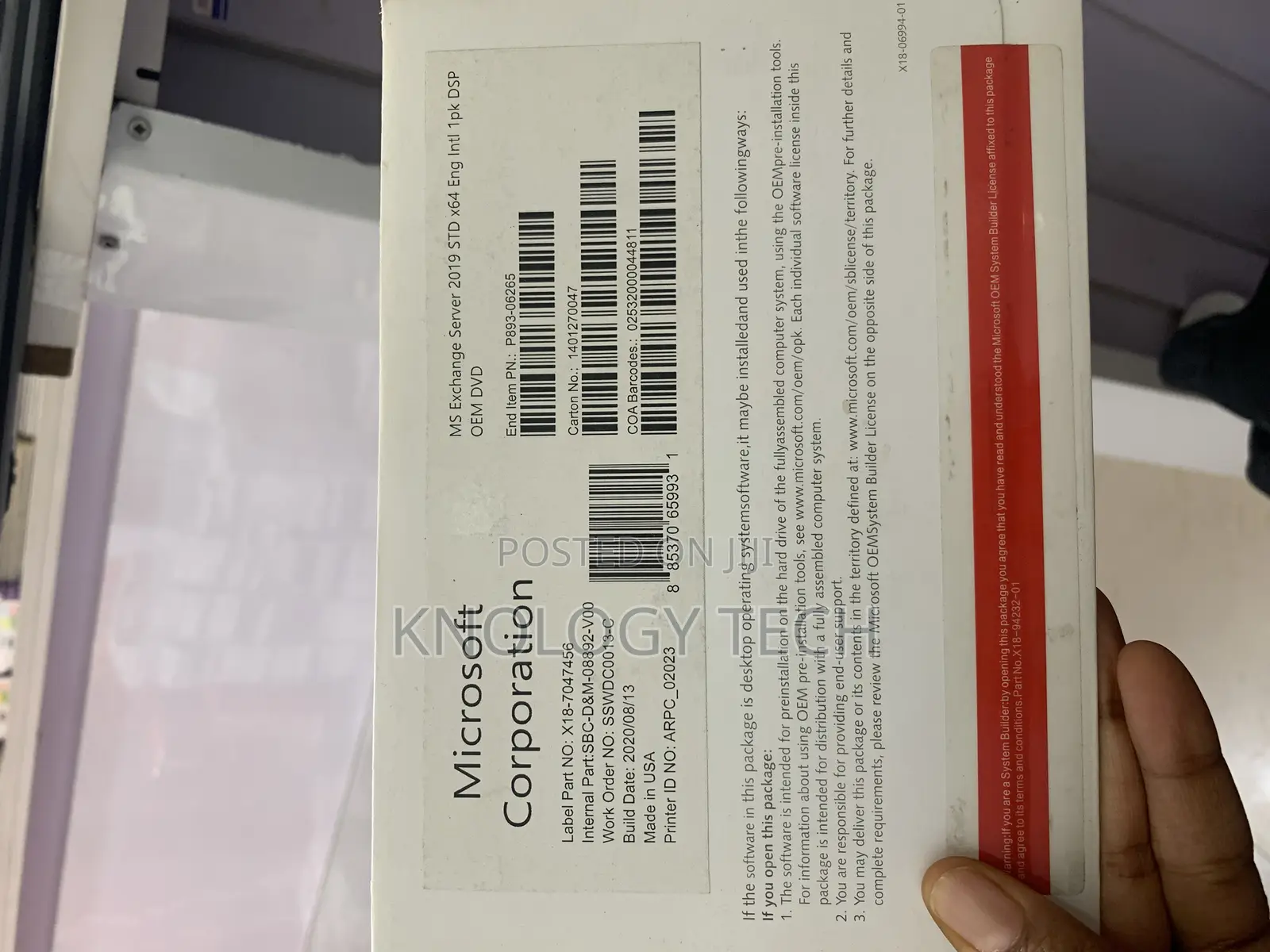 Windows Ms Exchange Server 2019