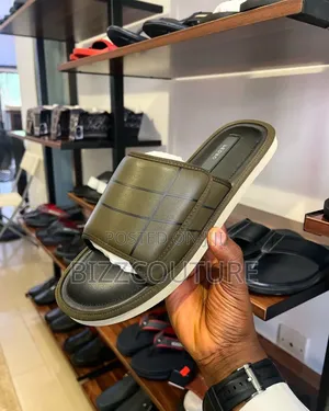 Original Italian Pedro Leather Slippers Available in Store