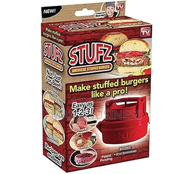 Stufz Hamburger Maker Boxed