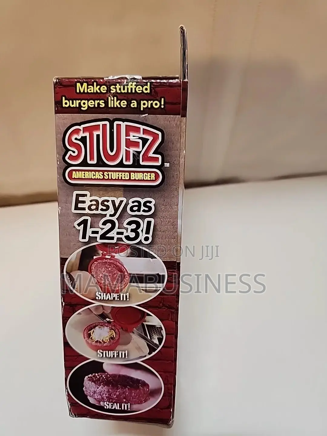 Stufz Hamburger Maker Boxed