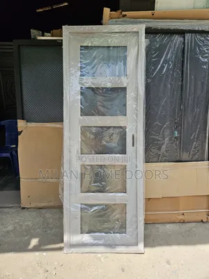 75mm Toilet PVC Glass Door