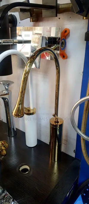 Gold Long Tap Mixer