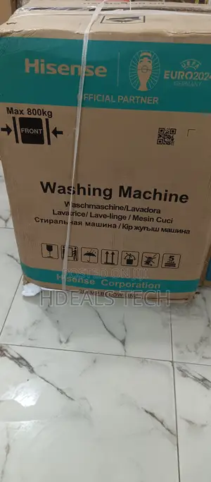 Best- Hisense 8kg Front Loader Washing Machine