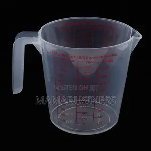 1200ml Plastic Measuring Cup Clear Scale