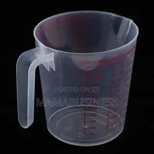 1200ml Plastic Measuring Cup Clear Scale