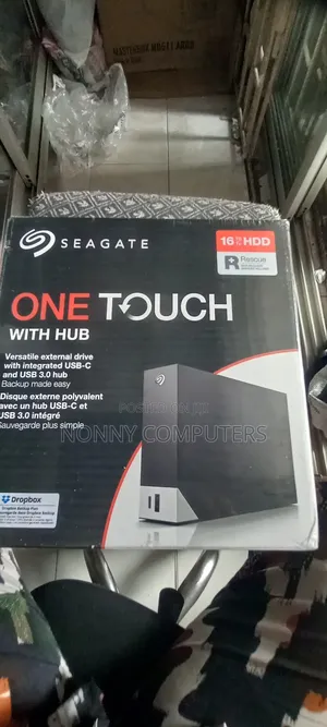 16tb HDD Seagate One Touch With Hub External