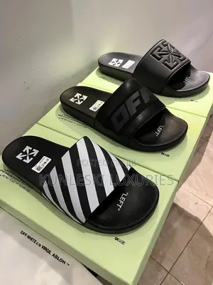High Quality Off—White Slides Collections