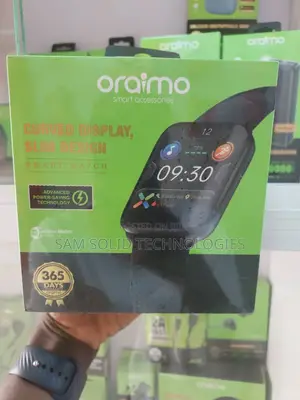 Oriamo Curved Display Smart Watch