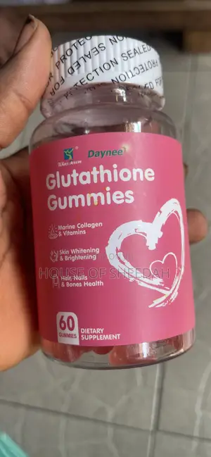 Glutathione 60 Gummies, Marine Collagen Vitamin