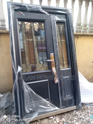 4ft Glass Copper Entrance Door