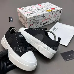 Original Dolce and Gabbana Patchwork Sneakers Available